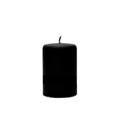 Свічка 100х90мм чорний металік