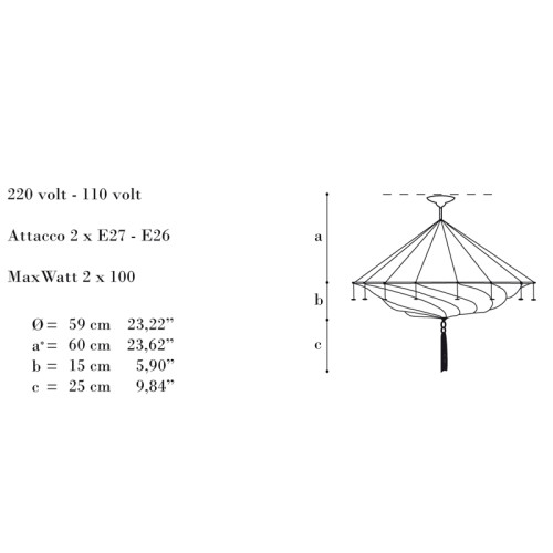 Archeo Venice Design 301.00 Suspension lights