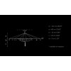 Archeo Venice Design 311WD Suspension Lights