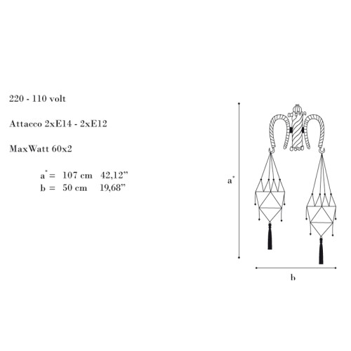 Archeo Venice Design 601 2WL Wall Sconces