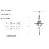 Archeo Venice Design 401-FD Suspension lights