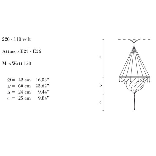 Archeo Venice Design 201.00 Suspension Lights