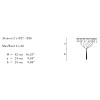 Archeo Venice Design 202.00 Semi-Flush Mounts