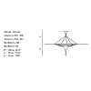 Archeo Venice Design 503-DRED Pendants