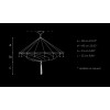 Archeo Venice Design 301WD Suspension Lights