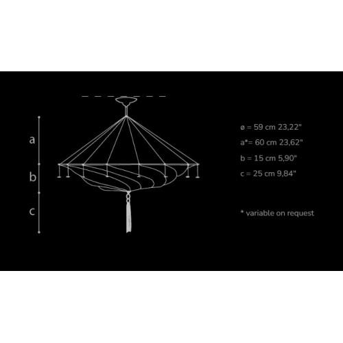 Archeo Venice Design 301WD Suspension Lights