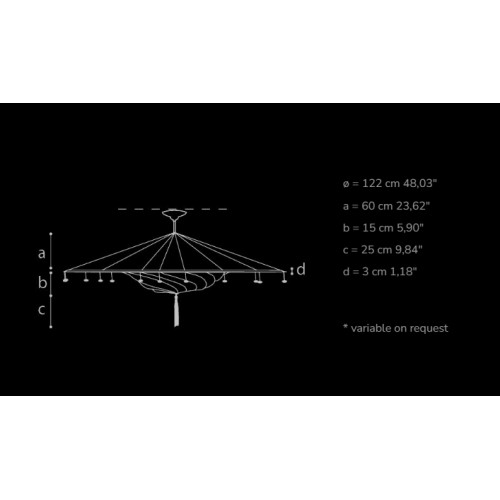 Archeo Venice Design 311W Suspension Lights