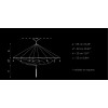 Archeo Venice Design 303WD Suspension lights