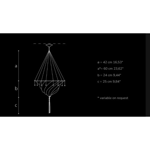 Archeo Venice Design 201W Suspension Lights