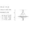 Archeo Venice Design 304.00 Suspension Lights