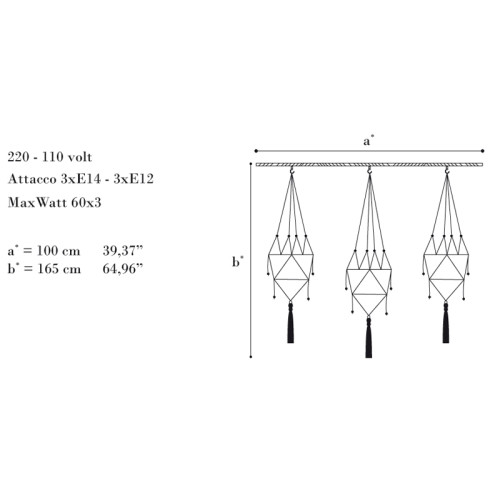 Archeo Venice Design 601 3ROD Pendants