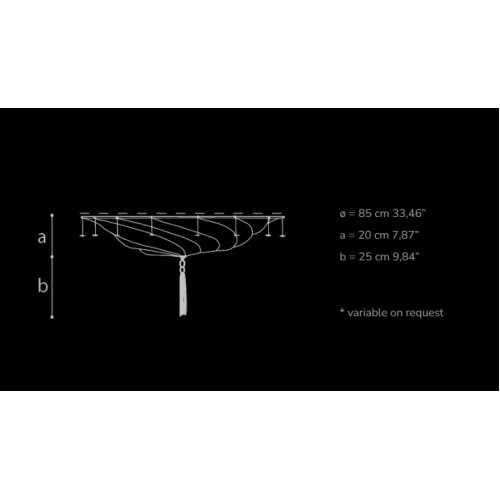 Archeo Venice Design 303W plafon Semi-Flush Mounts