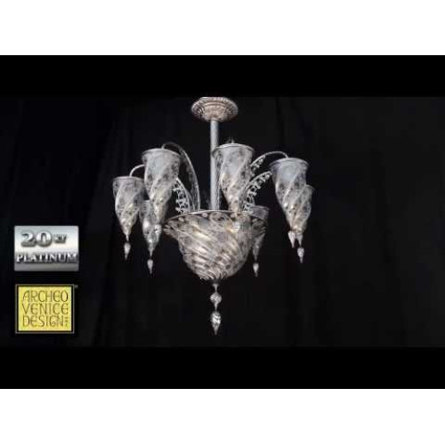 Archeo Venice Design Fountain F10 9 WD Chandeliers