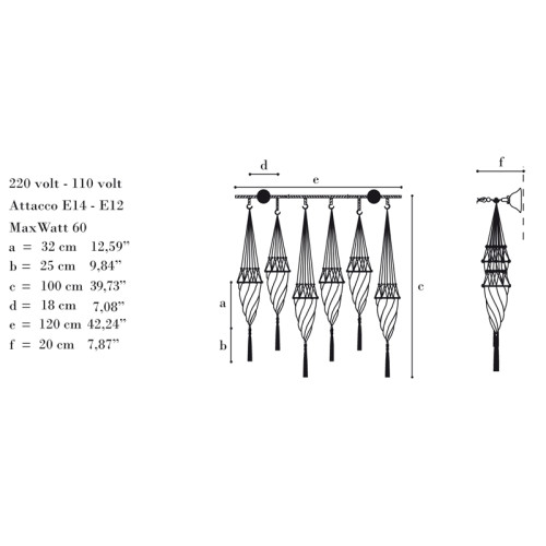 Archeo Venice Design 101.6 WL Wall Sconces