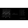 Archeo Venice Design 101.6 W Pendants & Suspension Lights