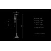 Archeo Venice Design 104W Floor lamps