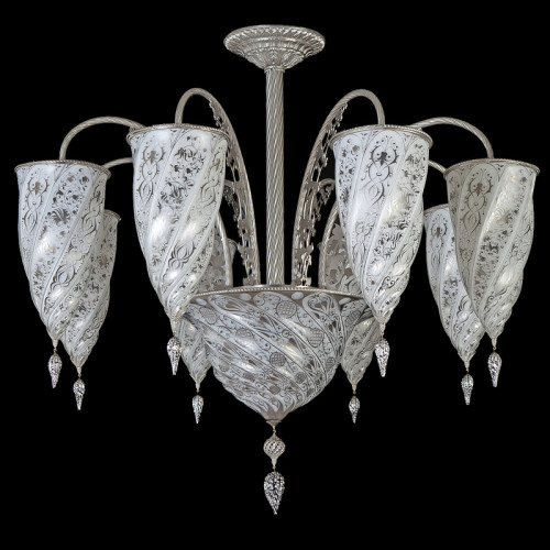Archeo Venice Design Fountain F8 9 WD Chandeliers