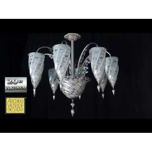 Archeo Venice Design Fountain F8 9 WD Chandeliers