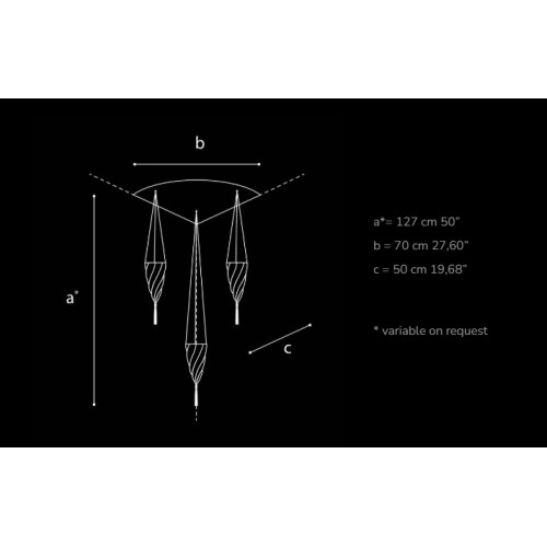 Archeo Venice Design 101.3CD Suspension lights