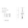 Archeo Venice Design 411-00 Suspension Lights