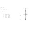Archeo Venice Design 801.DB Pendants & Suspension lights