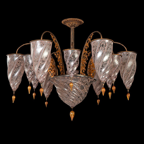 Archeo Venice Design Fountain F7 13 NE Suspension Lights