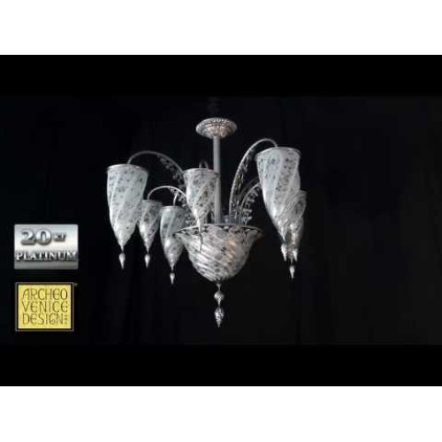 Archeo Venice Design Fountain F9 9 WD Chandeliers