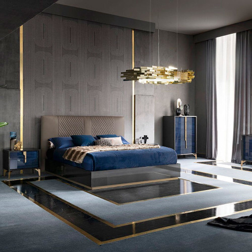 Oceanum Night Stand by Alf Italia – Cobalt Eucalyptus