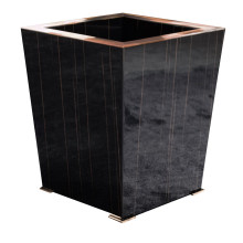 Fedro Ebony Waste Bin