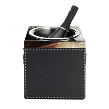 Nives Black Champagne Bucket