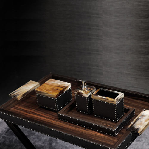 Berenice Black Toothbrush Holder