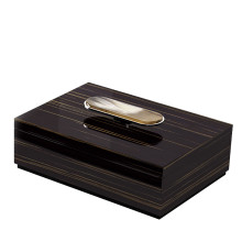 Priora Rectangular Glossy Ebony Box