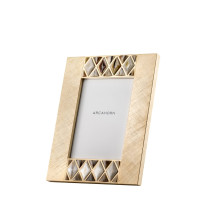 Dalila Rectangular Gold 24k Picture frame