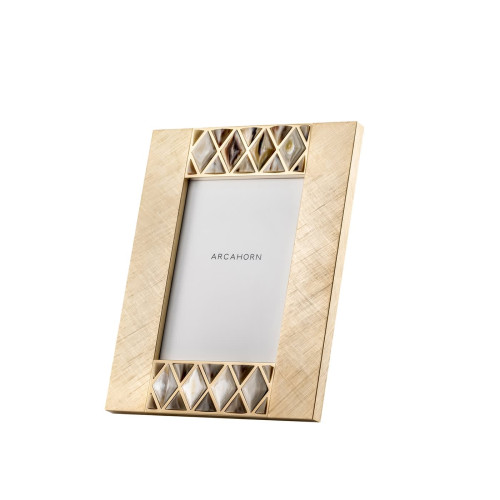 Dalila Rectangular Gold 24k Picture frame