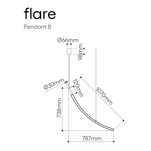 Pendant Flare Type B