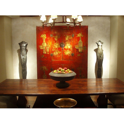 Standing Woman II Tall Sculpture by Tom Corbin