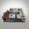 Etra Modular Sofa Line Composition 05