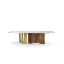 Achille Table with marble top T 1110