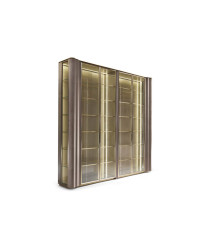 Ares 4 Doors Glass-Cupboard V 753