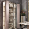 Ares 4 Doors Glass-Cupboard V 753