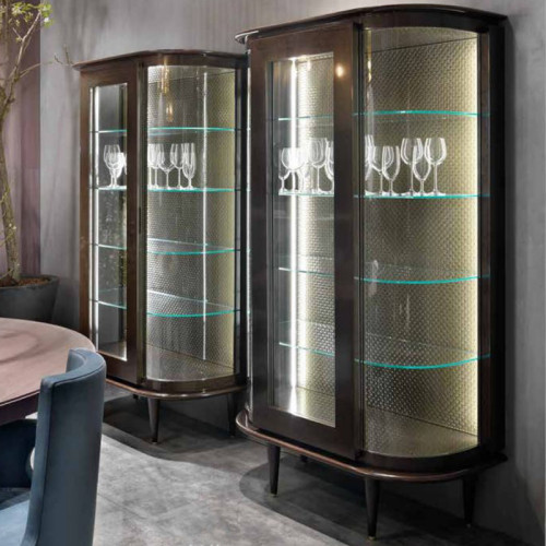 Ulysse 1 Door Glass-Cupboard V 741