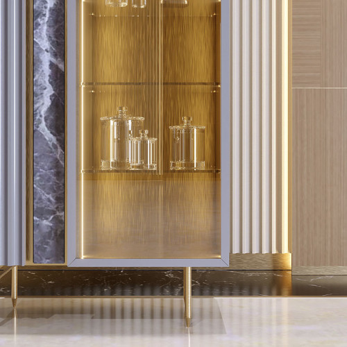Etra Glass Cupboard V 1401