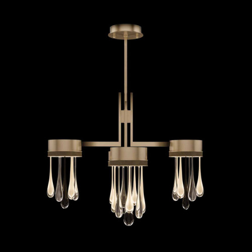 Rain 33"W Round Pendant