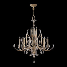 Beveled Arcs 58" Round Chandelier