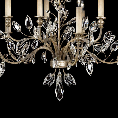 Crystal Laurel 43" Round Chandelier