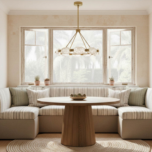 Allison Paladino 32"W Round Pendant