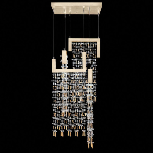 Capri 22"W Square Pendant