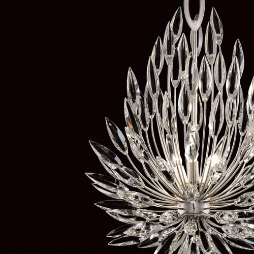 Lily Buds 19" Round Pendant