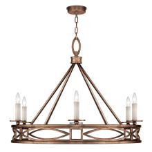Cienfuegos 37.5" W Round Chandelier