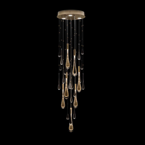 Rain 18"W Round Pendant